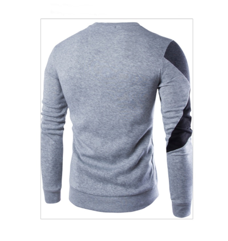 Smart Herrtröja – Slim Fit, Tryckt Design i Bomull.