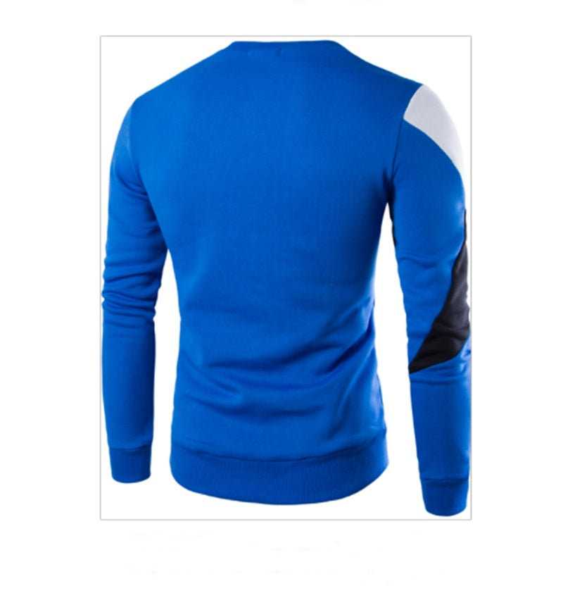 Smart Herrtröja – Slim Fit, Tryckt Design i Bomull.