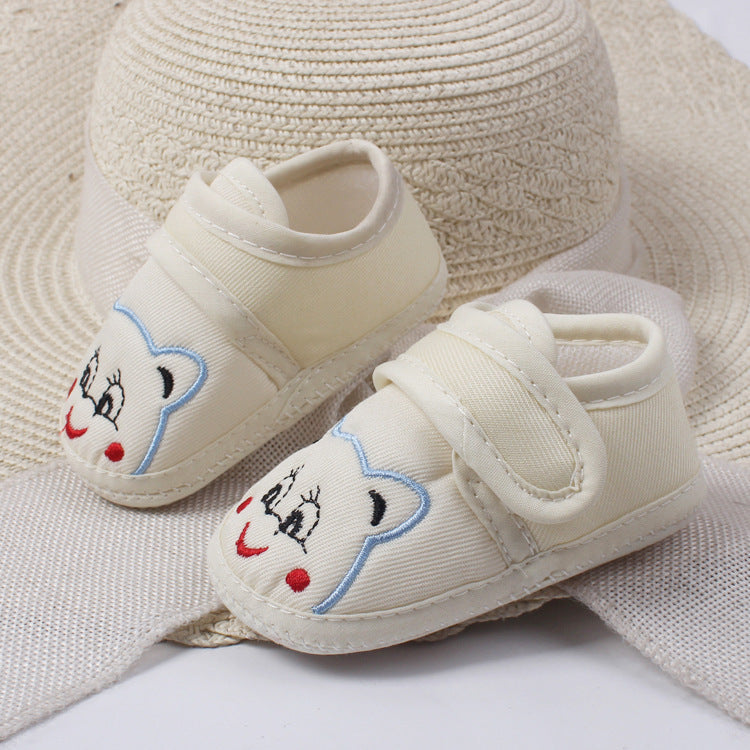 Spring And Autumn Cartoon Bear Non-Slip Baby Toddler Shoes For Men And Women