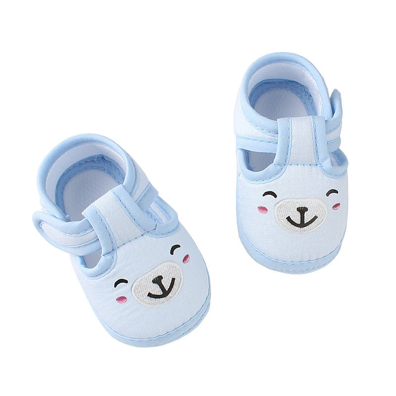 Spring And Autumn Cartoon Bear Non-Slip Baby Toddler Shoes For Men And Women
