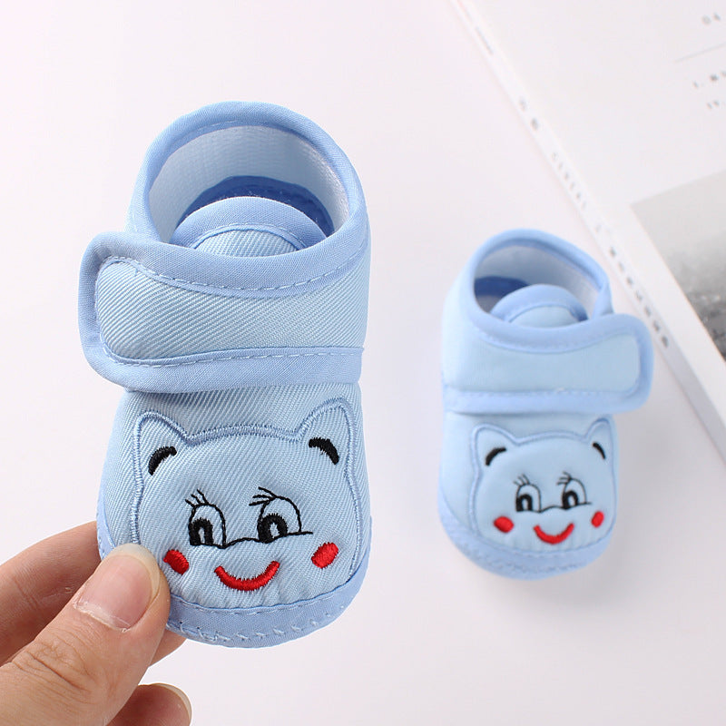 Spring And Autumn Cartoon Bear Non-Slip Baby Toddler Shoes For Men And Women