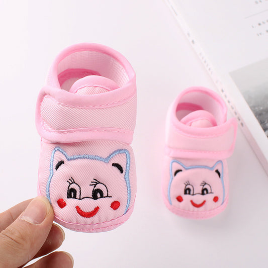 Spring And Autumn Cartoon Bear Non-Slip Baby Toddler Shoes For Men And Women