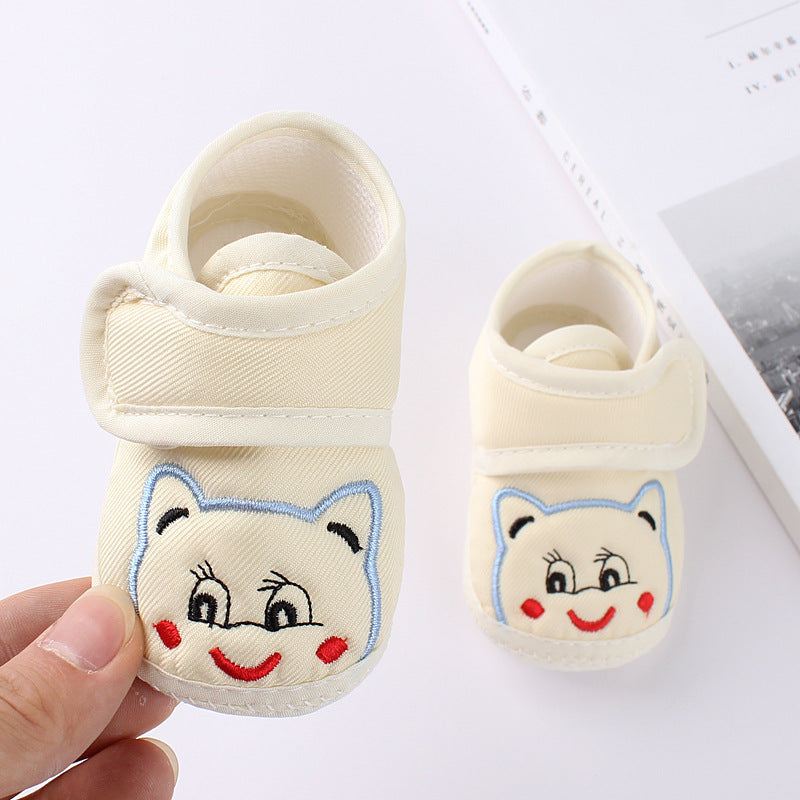 Spring And Autumn Cartoon Bear Non-Slip Baby Toddler Shoes For Men And Women