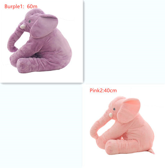 ZAVA SMART Elephant Doll Pillow Baby Comfort Sleep With