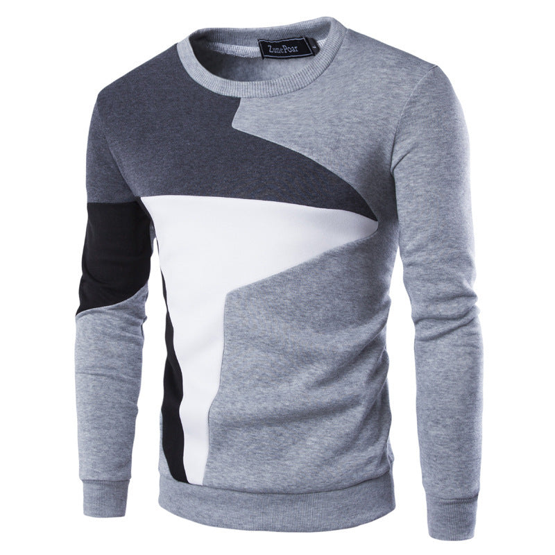 Smart Herrtröja – Slim Fit, Tryckt Design i Bomull.