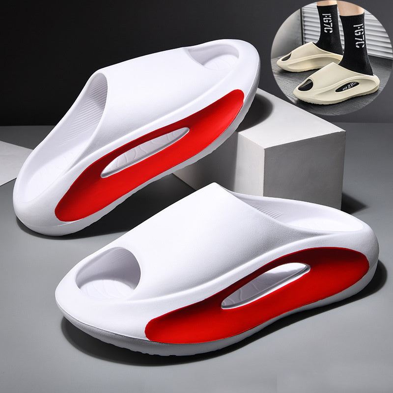 Unisex Peep Toe Slippers – Somriga Beach Skor för Herrar och Damer