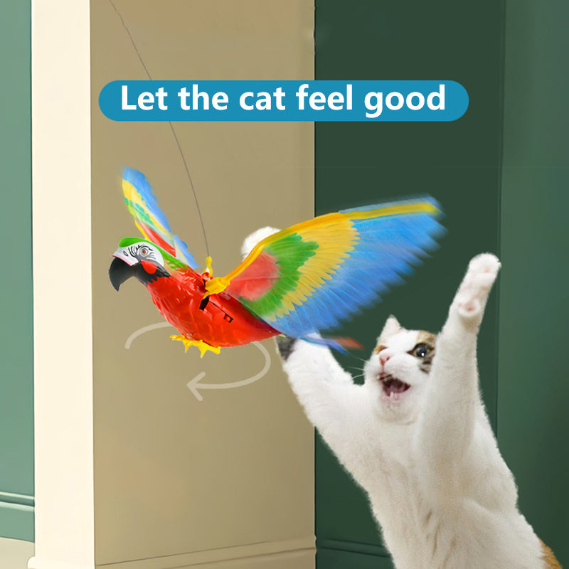 SMART SWEDEN Simulation Bird Cat Toy – Interactive Hanging Eagle for Kittens & Pets
