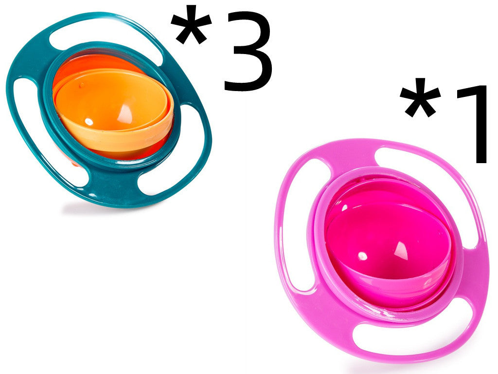 Smart 360 Rotate Universal Spill-proof Bowl Dishes