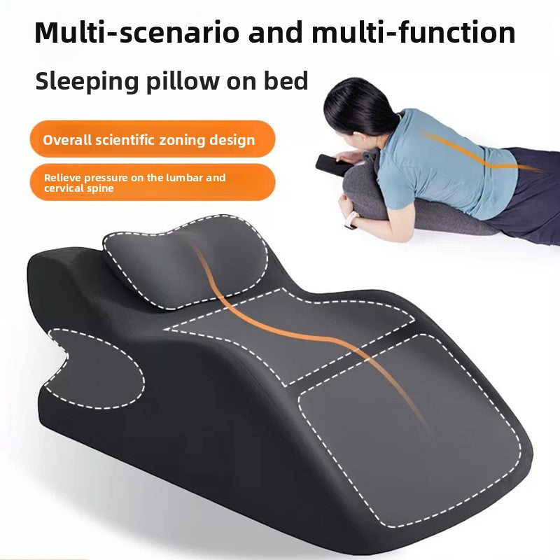 ZAVA SMART Memory Foam Prone Position Sleeping Pillow for Adults