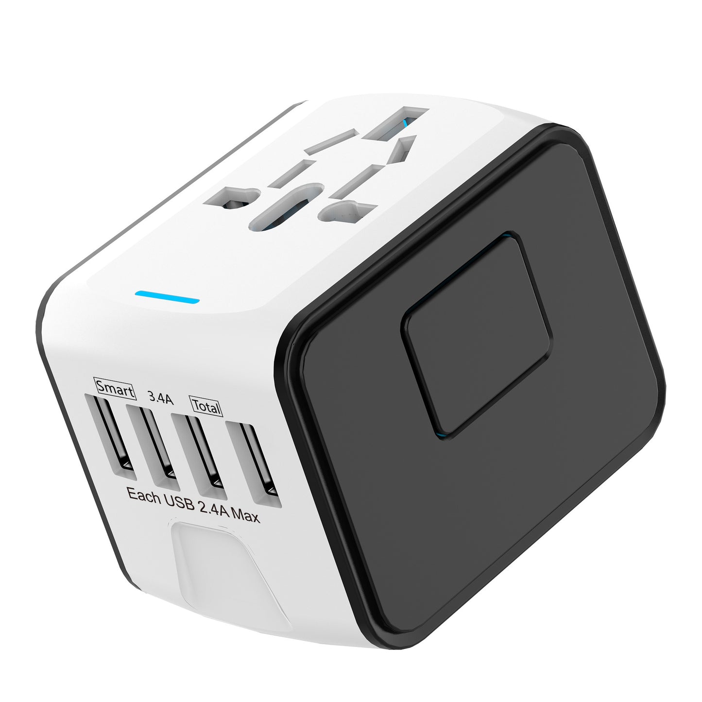 ZAVA SMART Travel Multifunctional 4 Charging Dock USB Converter