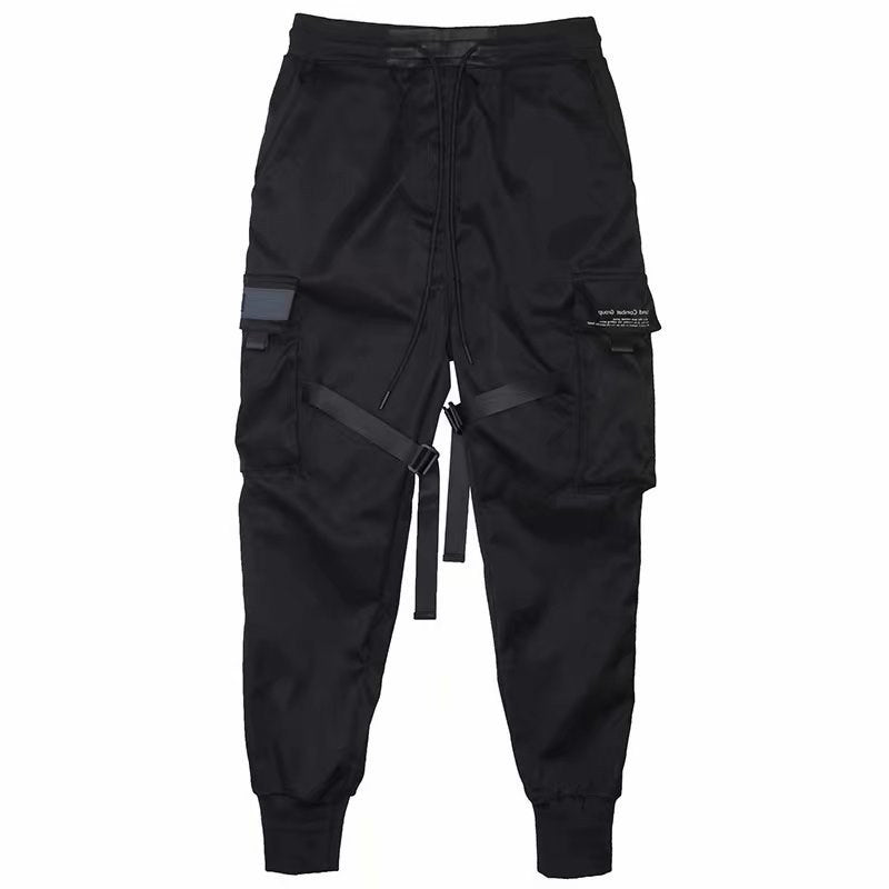 Harem Joggers för Herr – Streetwear Cargo Byxor med Fickor