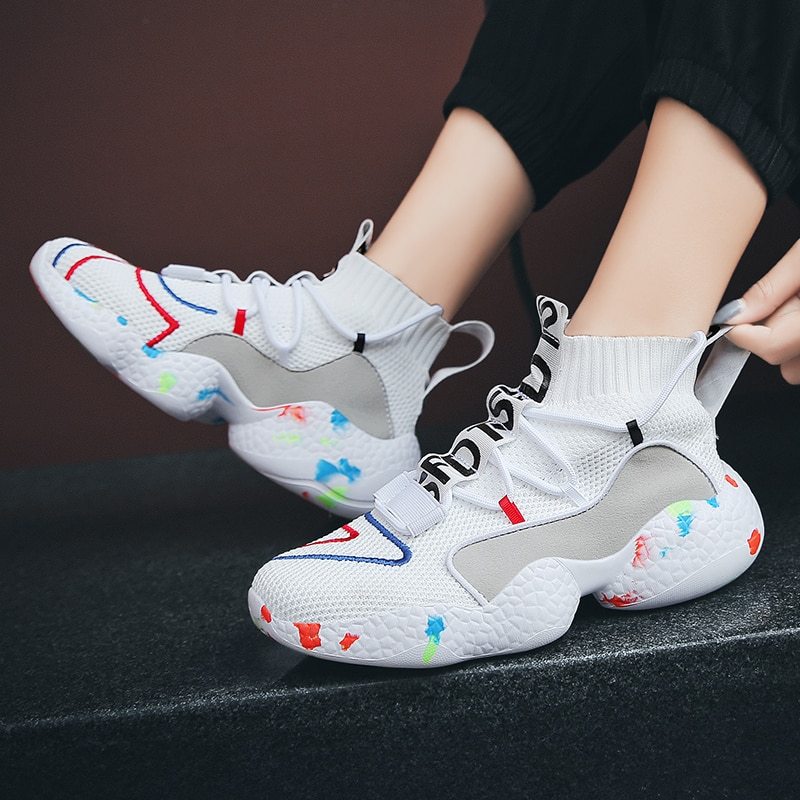 Men Sneakers Summer Fashion Running Shoes Breathable Men VuShoeslcanize Shoes Flat Soft tennis