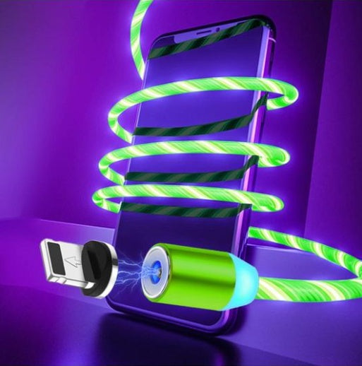 Magnetisk Dataöverföringskabel – Kompatibel med Apple, iPhone, Android & Type-C