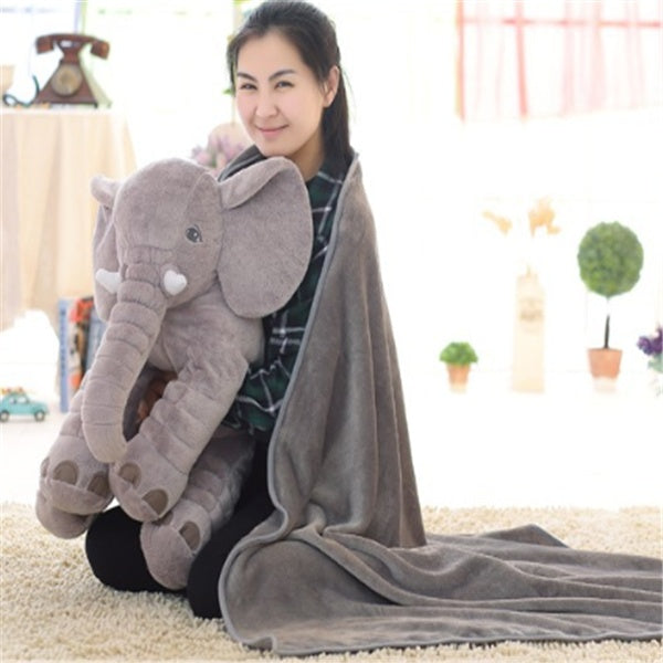 ZAVA SMART Elephant Doll Pillow Baby Comfort Sleep With