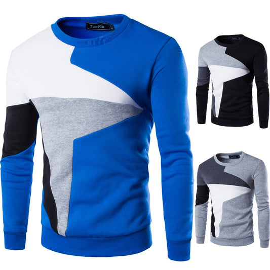 Smart Herrtröja – Slim Fit, Tryckt Design i Bomull.