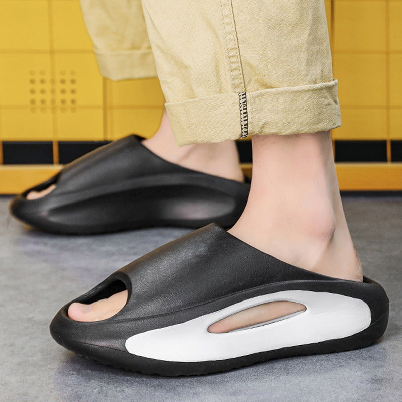 Unisex Peep Toe Slippers – Somriga Beach Skor för Herrar och Damer