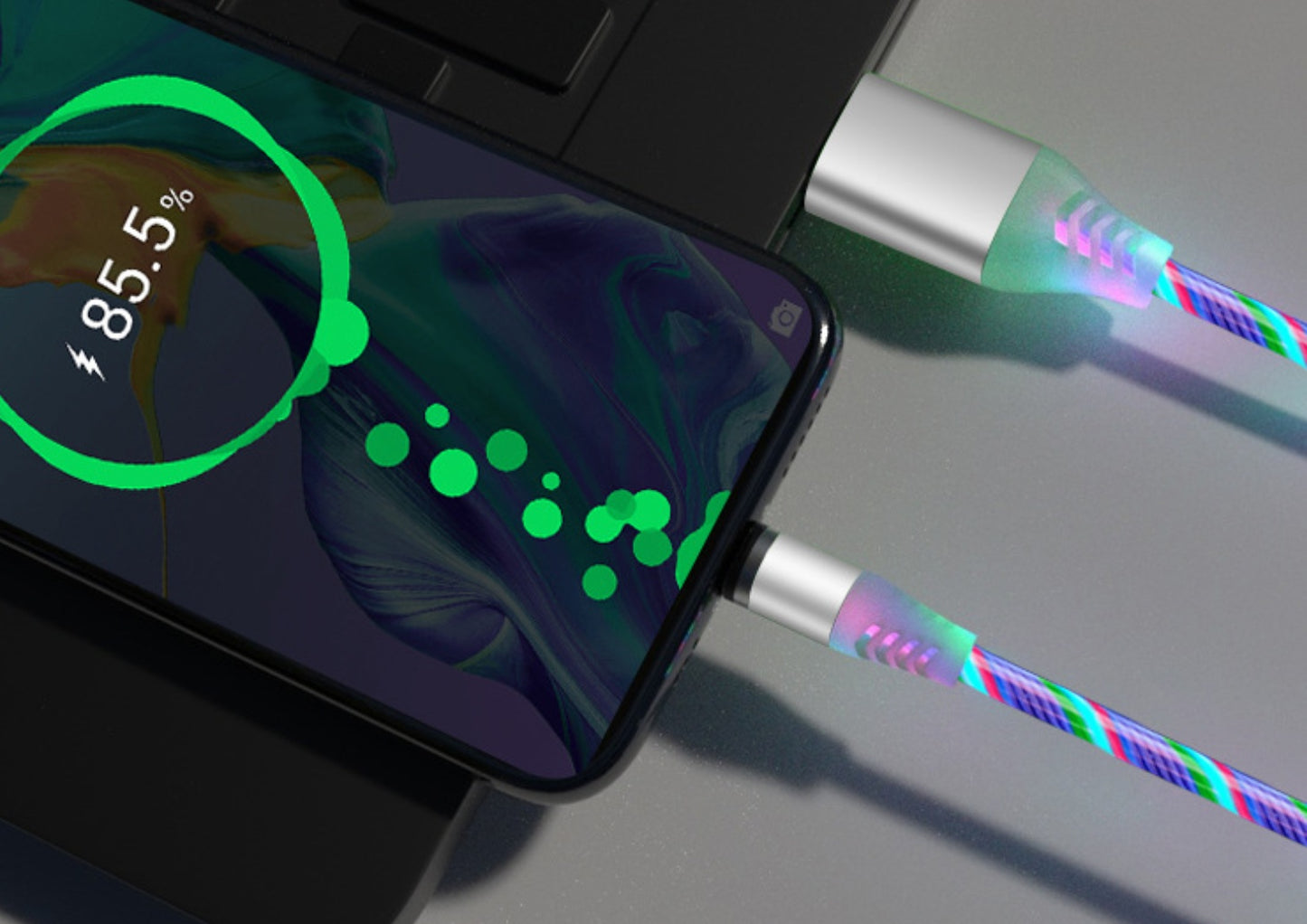 Magnetisk Dataöverföringskabel – Kompatibel med Apple, iPhone, Android & Type-C