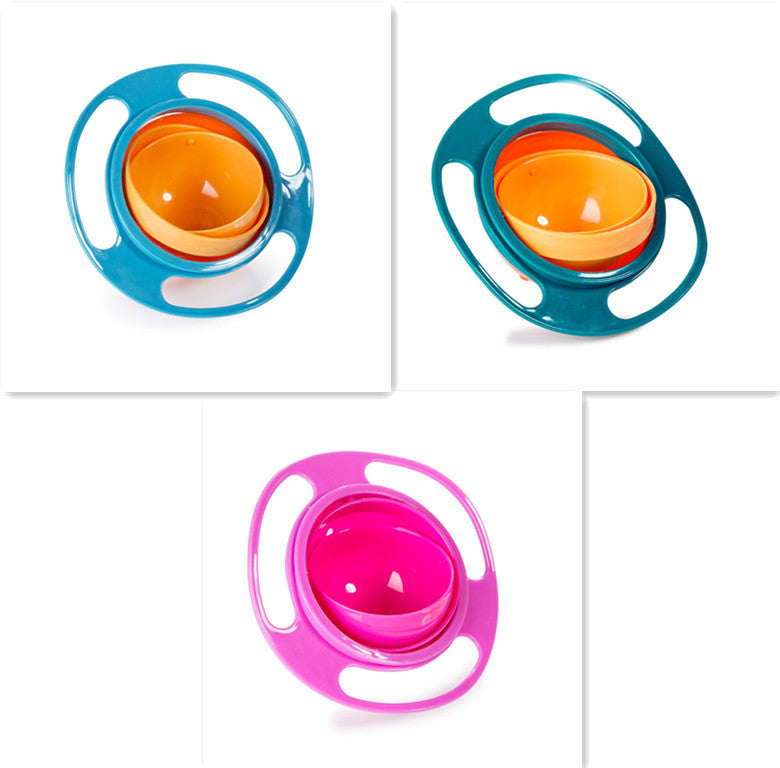 Smart 360 Rotate Universal Spill-proof Bowl Dishes