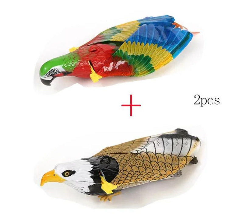 SMART SWEDEN  Simulation Bird Cat Toy – Interactive Hanging Eagle for Kittens & Pets