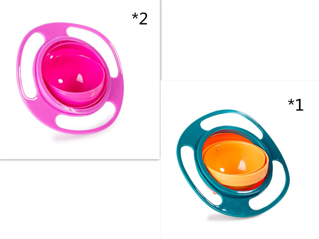 Smart 360 Rotate Universal Spill-proof Bowl Dishes
