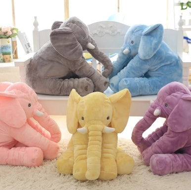ZAVA SMART Elephant Doll Pillow Baby Comfort Sleep With