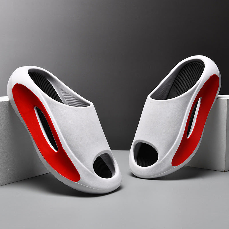 Unisex Peep Toe Slippers – Somriga Beach Skor för Herrar och Damer