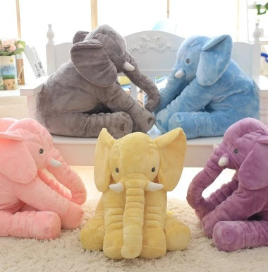 ZAVA SMART Elephant Doll Pillow Baby Comfort Sleep With