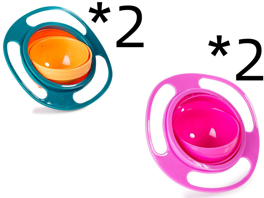 Smart 360 Rotate Universal Spill-proof Bowl Dishes